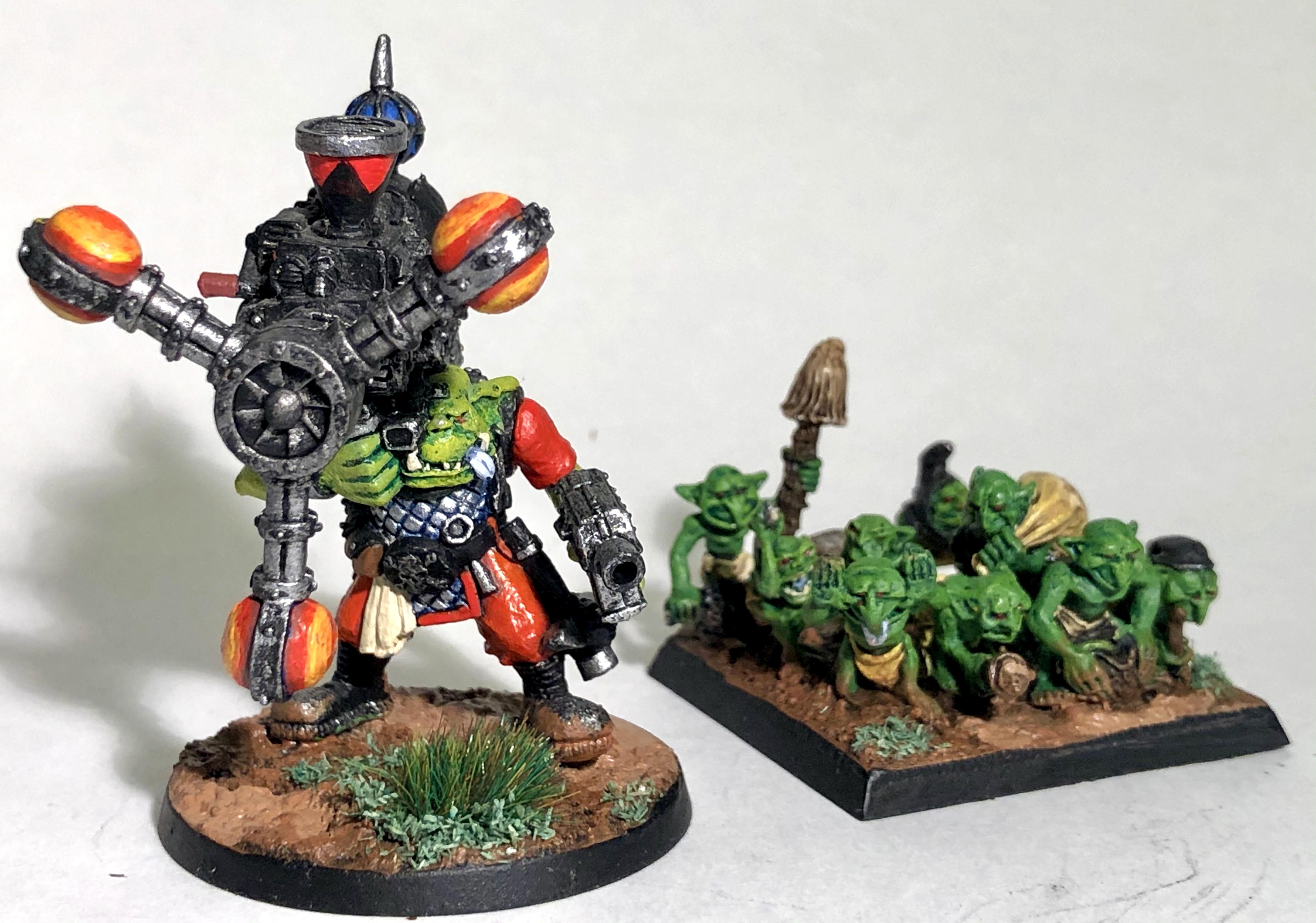 Big Mek Orks Shokk Attack Gun Snotlings Warhammer 40000 Gallery Dakkadakka 3583